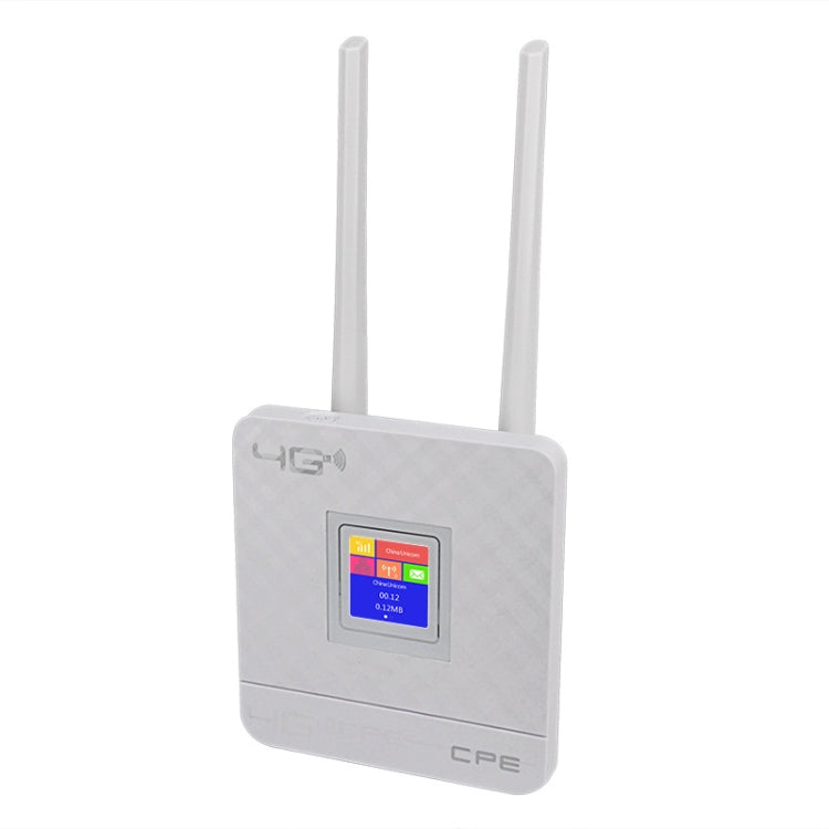 Router con schermo colorato 4G LTE CPE, tripla rete, router mobile Plug and Play, spina UE, Asian Version B1/3/5/38/39/40/41, European Version B1/3/7/8/20/38/39/40/41, US Version B2/4/5/12/17