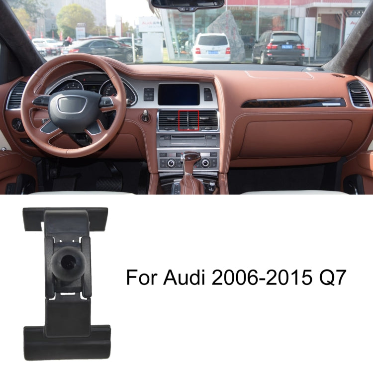 Per base di montaggio del supporto per telefono cellulare per auto Audi, 05-11 A6L, 06-15 Q7, 09-16 A4L/A5, 10-18 Q5, 10-19 A1, 11-17 A8L, 12-18 A6L, 13-18 Q3, 14-20 A3, 16-19 Q7, 17-23 A4L-A5-S4-S5, 18-22 Q5L, 18-23 A8L, 19-22 Q2L, 19-23 A6L, 19-23 Q3...