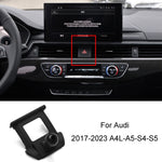 Per base di montaggio del supporto per telefono cellulare per auto Audi, 05-11 A6L, 06-15 Q7, 09-16 A4L/A5, 10-18 Q5, 10-19 A1, 11-17 A8L, 12-18 A6L, 13-18 Q3, 14-20 A3, 16-19 Q7, 17-23 A4L-A5-S4-S5, 18-22 Q5L, 18-23 A8L, 19-22 Q2L, 19-23 A6L, 19-23 Q3...