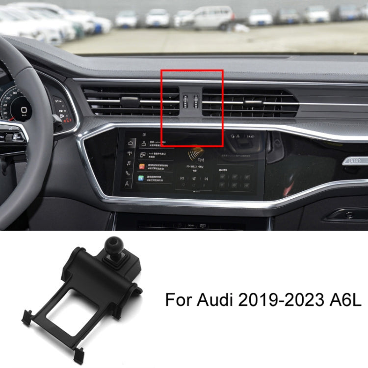 Per base di montaggio del supporto per telefono cellulare per auto Audi, 05-11 A6L, 06-15 Q7, 09-16 A4L/A5, 10-18 Q5, 10-19 A1, 11-17 A8L, 12-18 A6L, 13-18 Q3, 14-20 A3, 16-19 Q7, 17-23 A4L-A5-S4-S5, 18-22 Q5L, 18-23 A8L, 19-22 Q2L, 19-23 A6L, 19-23 Q3...