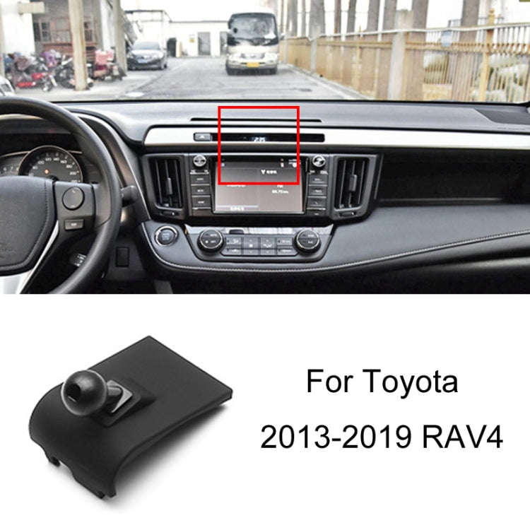 Per la base del supporto per telefono con presa d'aria per auto Toyota, 05-09 Reiz Left Driving, 06-11 Camry Left Driving, 07-11 Tundra Left Driving, 07-13 Corolla Left Driving, 07-17 Land Cruiser For Left & Right, 09-12 RAV4 Left Driving              ...