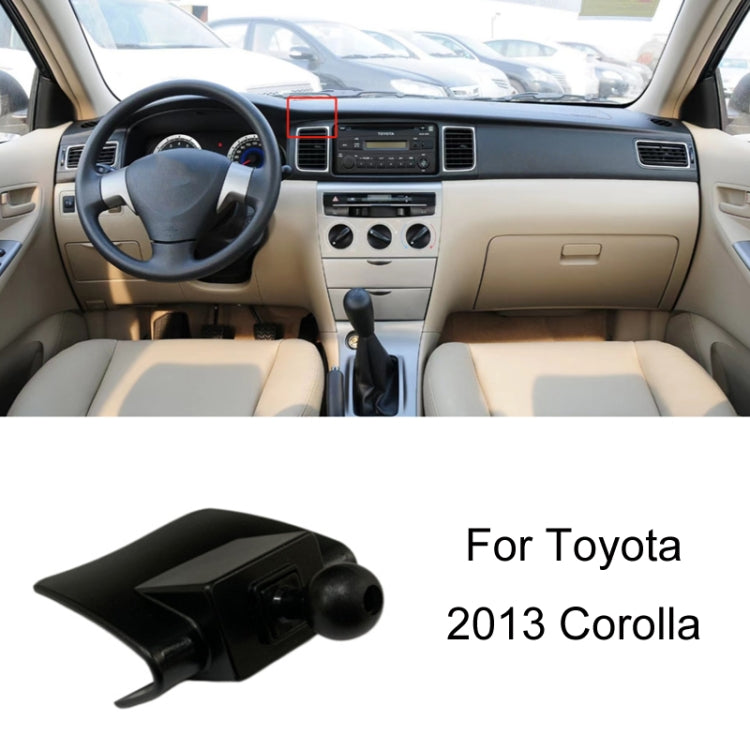 Per la base del supporto per telefono con presa d'aria per auto Toyota, 05-09 Reiz Left Driving, 06-11 Camry Left Driving, 07-11 Tundra Left Driving, 07-13 Corolla Left Driving, 07-17 Land Cruiser For Left & Right, 09-12 RAV4 Left Driving              ...