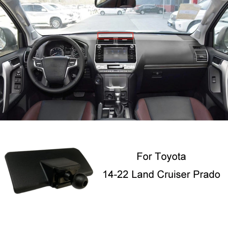 Per la base del supporto per telefono con presa d'aria per auto Toyota, 05-09 Reiz Left Driving, 06-11 Camry Left Driving, 07-11 Tundra Left Driving, 07-13 Corolla Left Driving, 07-17 Land Cruiser For Left & Right, 09-12 RAV4 Left Driving              ...