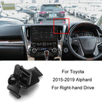 Per la base del supporto per telefono con presa d'aria per auto Toyota, 05-09 Reiz Left Driving, 06-11 Camry Left Driving, 07-11 Tundra Left Driving, 07-13 Corolla Left Driving, 07-17 Land Cruiser For Left & Right, 09-12 RAV4 Left Driving              ...