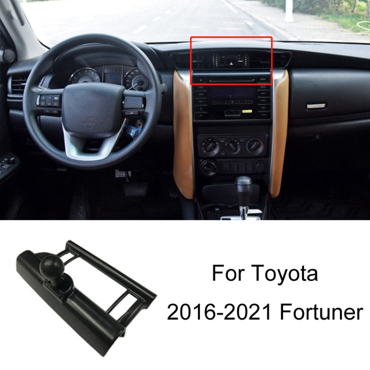 Per la base del supporto per telefono con presa d'aria per auto Toyota, 05-09 Reiz Left Driving, 06-11 Camry Left Driving, 07-11 Tundra Left Driving, 07-13 Corolla Left Driving, 07-17 Land Cruiser For Left & Right, 09-12 RAV4 Left Driving              ...