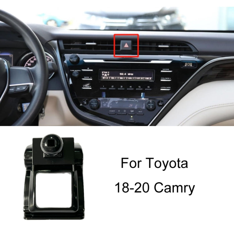 Per la base del supporto per telefono con presa d'aria per auto Toyota, 17-18 Corolla/Levin Left Driving, 17-20 Vios/YARiS L/20 YARiS LX Left Driving, 18-20 Camry Left Driving, 18-21 IZOA CHR Left Driving, 18-21 Land Cruiser Prado Left Driving         ...