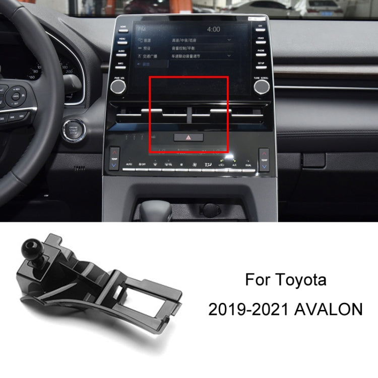 Per la base del supporto per telefono con presa d'aria per auto Toyota, 17-18 Corolla/Levin Left Driving, 17-20 Vios/YARiS L/20 YARiS LX Left Driving, 18-20 Camry Left Driving, 18-21 IZOA CHR Left Driving, 18-21 Land Cruiser Prado Left Driving         ...