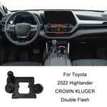 Per la base del supporto per telefono con presa d'aria per auto Toyota, 17-18 Corolla/Levin Left Driving, 17-20 Vios/YARiS L/20 YARiS LX Left Driving, 18-20 Camry Left Driving, 18-21 IZOA CHR Left Driving, 18-21 Land Cruiser Prado Left Driving         ...