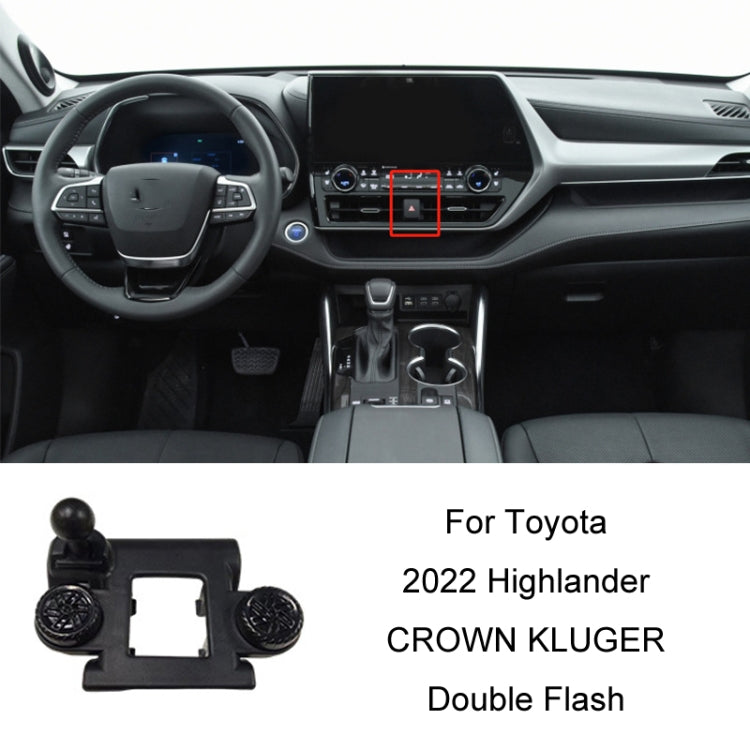 Per la base del supporto per telefono con presa d'aria per auto Toyota, 17-18 Corolla/Levin Left Driving, 17-20 Vios/YARiS L/20 YARiS LX Left Driving, 18-20 Camry Left Driving, 18-21 IZOA CHR Left Driving, 18-21 Land Cruiser Prado Left Driving         ...