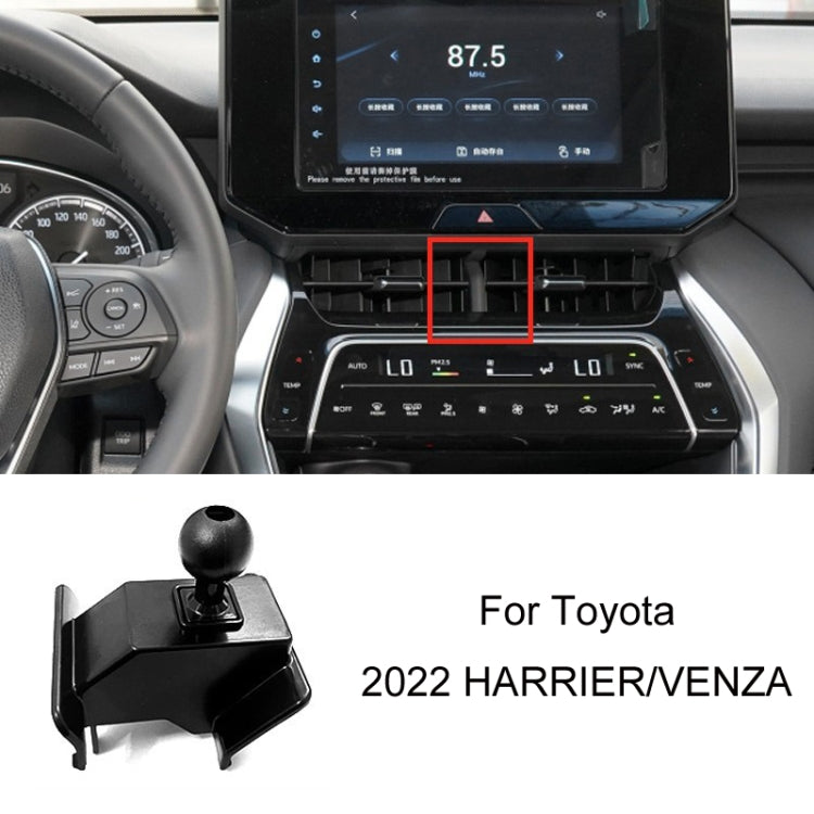 Per la base del supporto per telefono con presa d'aria per auto Toyota, 17-18 Corolla/Levin Left Driving, 17-20 Vios/YARiS L/20 YARiS LX Left Driving, 18-20 Camry Left Driving, 18-21 IZOA CHR Left Driving, 18-21 Land Cruiser Prado Left Driving         ...