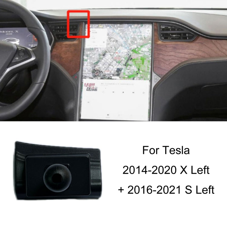 Per la base del supporto per telefono con clip per presa d'aria per auto Tesla, 14-20 X Right + 16-21 S Right, 14-20 X Left + 16-21 S Left, 19-22 Model 3 Left, 19-22 Model 3+Model Y Rubber, 21-22 Model 3+Model Y Stuck On Screen                         ...