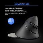 Mouse wireless ergonomico con impugnatura verticale ZELOTES F17 a 6 pulsanti, F17