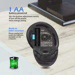 Mouse wireless ergonomico con impugnatura verticale ZELOTES F17 a 6 pulsanti, F17
