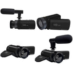 Videocamera per vlogging 16MP con zoom digitale 16x e schermo 2,4