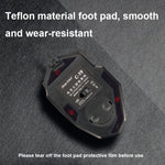 ZELOTES C19 Mouse cablato personalizzato con programmazione ergonomica a 12 tasti, C19