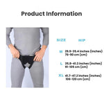 Cintura di protezione inguinale per ernia negli adulti, M, L, XL