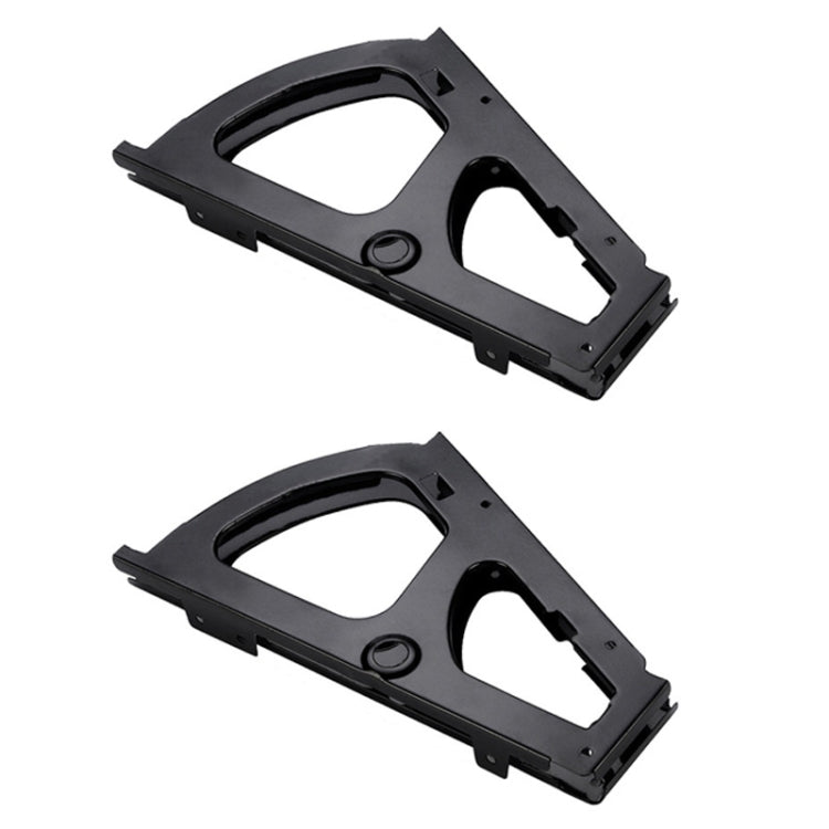 1 paio di accessori di montaggio per alette in acciaio laminato a freddo per scarpiera nascosta, Single Layer Black, Single Layer Gray, Double Layer Black, Double Layer Gray, Three Layer Black, Three Layer Gray