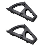 1 paio di accessori di montaggio per alette in acciaio laminato a freddo per scarpiera nascosta, Single Layer Black, Single Layer Gray, Double Layer Black, Double Layer Gray, Three Layer Black, Three Layer Gray