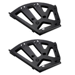 1 paio di accessori di montaggio per alette in acciaio laminato a freddo per scarpiera nascosta, Single Layer Black, Single Layer Gray, Double Layer Black, Double Layer Gray, Three Layer Black, Three Layer Gray