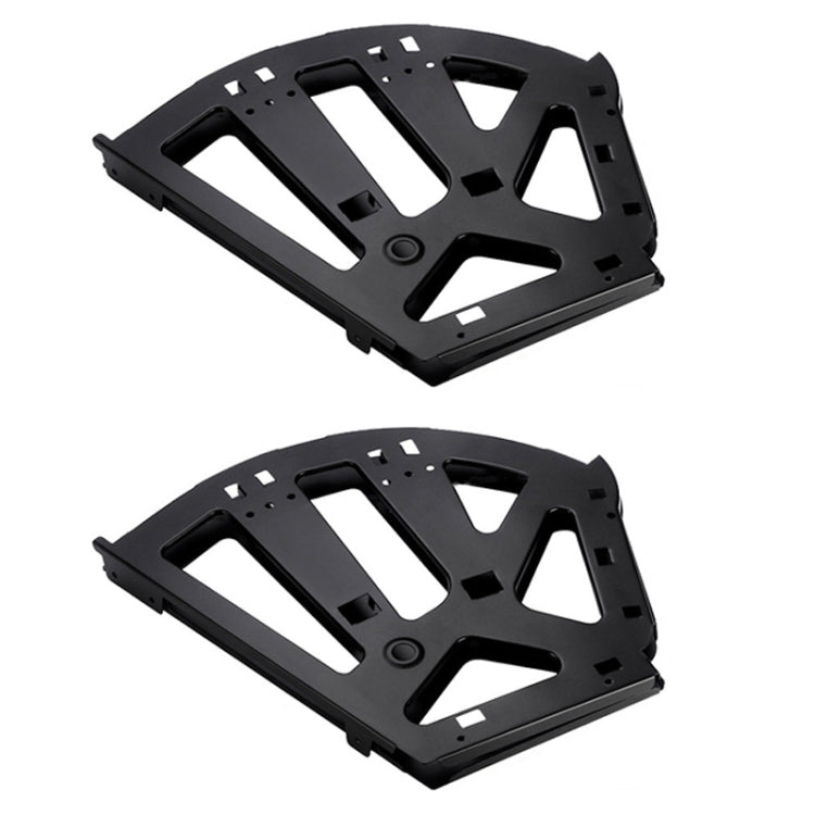 1 paio di accessori di montaggio per alette in acciaio laminato a freddo per scarpiera nascosta, Single Layer Black, Single Layer Gray, Double Layer Black, Double Layer Gray, Three Layer Black, Three Layer Gray