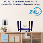 Router wireless CPE con scheda SIM WiFi6 4G, spina UE, R8B