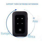 Jio MF680S 4G+ Router wireless con scheda SIM WiFi portatile, European Version, Asian Version