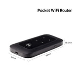 Jio MF680S 4G+ Router wireless con scheda SIM WiFi portatile, European Version, Asian Version