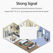 Antenna router wireless mobile con scheda SIM CPE 4G staccabile, spina UE, D311-R