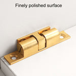 2 pezzi di fibbia magnetica a molla per porta a sfera con ventosa, Small Gold, Medium Gold, Large Gold, Extra Large Gold, Small Silver, Medium Silver, Large Silver, Extra Large Silver