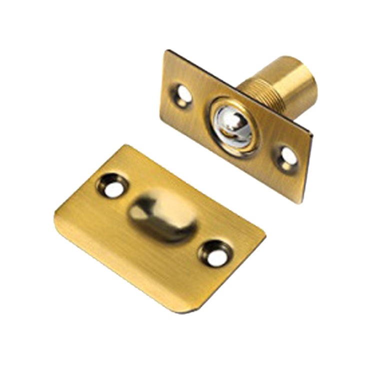 Serratura a cilindro per porta in acciaio inossidabile e rame per uso domestico, Black, Antique Red, Gold