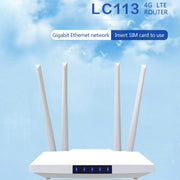 Router con scheda SIM wireless 4G, hotspot 4G, condivisione CPE mobile, Full Netcom, spina UE, MC119
