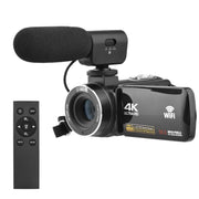 Videocamera digitale 4K, touch screen IPS da 3 pollici, zoom digitale 18X, videocamera WiFi da 56 MP, Standard, Set 1, Set 2, Set 3