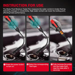 Penna di rilevamento dell'umidità del liquido freni per motociclette HABOTEST HT663L, HT663L