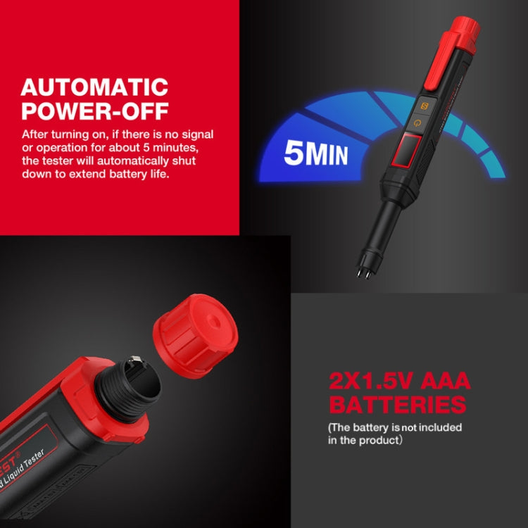 Penna di rilevamento dell'umidità del liquido freni per motociclette HABOTEST HT663, HT663