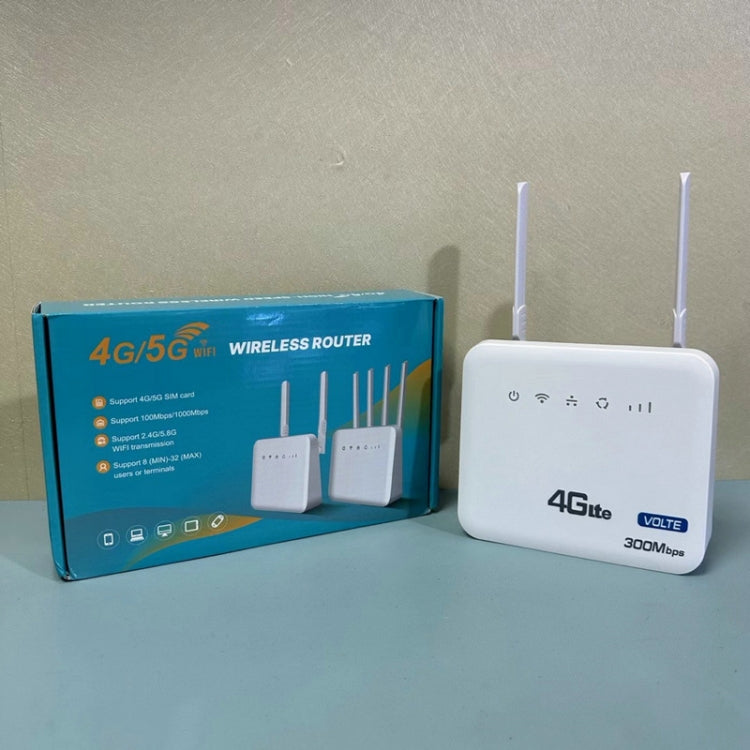 Router wireless 4G WiFi6 VOLTE CPE con scheda SIM RJ45+RJ11, spina UE, B818PRO European Version