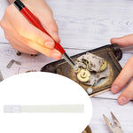 Strumento di riparazione dell'orologio con testina di ricambio per penna in fibra di vetro, Brush Head