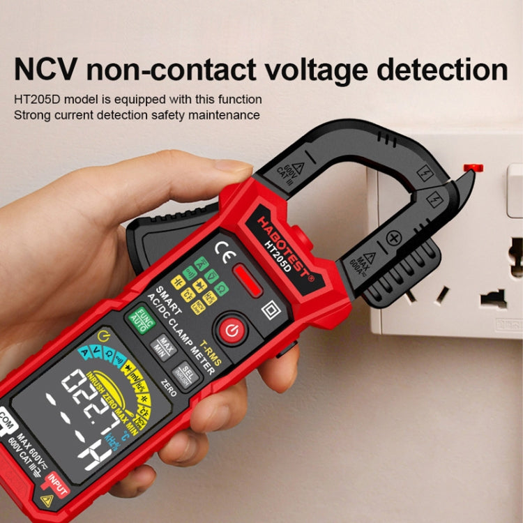 Multimetro digitale a pinza HABOTEST HT205D