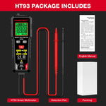 Multimetro digitale automatico HABOTEST HT93 con torcia LED