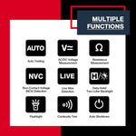Multimetro digitale automatico HABOTEST HT93 con torcia LED