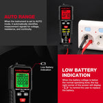Multimetro digitale automatico HABOTEST HT93 con torcia LED