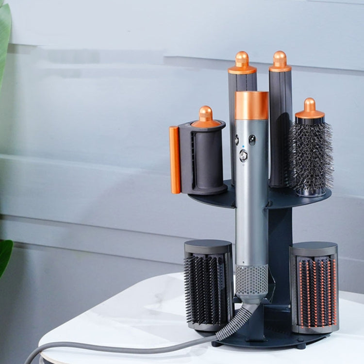 Supporto da tavolo e parete per Dyson Airwrap in acciaio