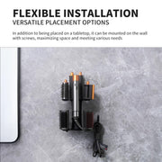 Per Dyson Airwrap Ferro arricciacapelli Supporto da tavolo Supporto da parete in acciaio al carbonio