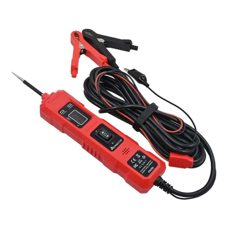 Penna per test di guida del sistema elettrico del circuito dell'auto multifunzionale EM286, Red 4m, Red 4.5m, Blue 4m, Blue 4.5m