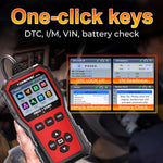 KONNWEI Lettore di codici motore OBDII EOBD CAN Strumento di diagnostica auto 9 lingue, KW340