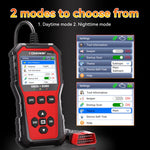 KONNWEI Lettore di codici motore OBDII EOBD CAN Strumento di diagnostica auto 9 lingue, KW340