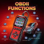 KONNWEI Lettore di codici motore OBDII EOBD CAN Strumento di diagnostica auto 9 lingue, KW340