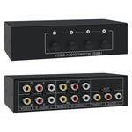 VSW41 AV 4 ingressi 1 uscita RCA Lotus Interface Audio e Video Switcher, VSW41