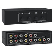 VSW41 AV 4 ingressi 1 uscita RCA Lotus Interface Audio e Video Switcher, VSW41