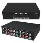 Selettore video componente 3 in 1 out Scatola di commutazione video YPbPr