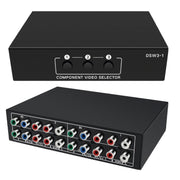 Selettore video componente 3 in 1 out Scatola di commutazione video YPbPr